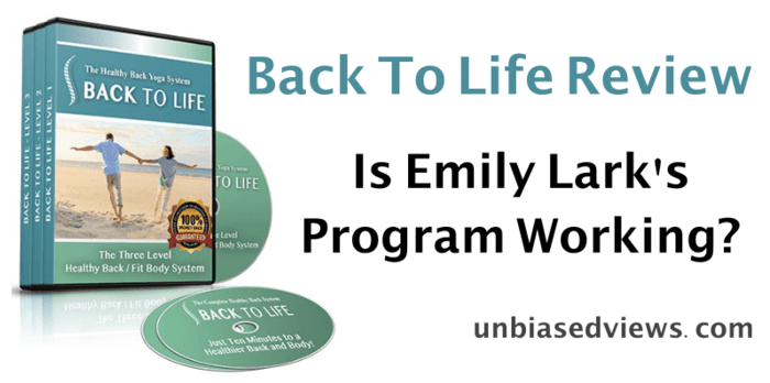 Back to Life Reviews (Emily Lark) Will It Erase My Back Pain or Fake  Healthy Back Pain Relief Exercises?