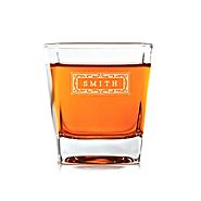 Personalized Whiskey Glasses - Classic | Swanky Badger