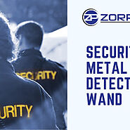 Security Metal Detector Wand - Zorpro