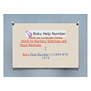 How to Change Roku Stick to Factory Settings without Remote?