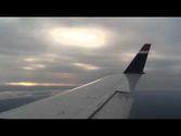 US Airways flight from Charlotte, NC to Wilmington, NC