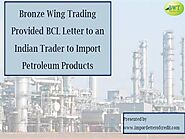 Bank Comfort Letter – BCL Letter – Bronze Wing Trading