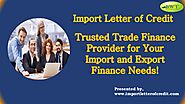 Get Trade Finance Services – LC MT700 – SBLC MT760 – BG MT760