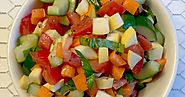 Indian Food Recipes: Vegetable Salad | How to make Vegetable Salad