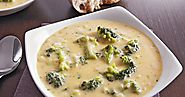 Cream Of Broccoli Mushroom Soup Recipe | How to make Cream Of Broccoli Mushroom Soup Recipe