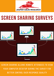 Screen Sharing Surveys
