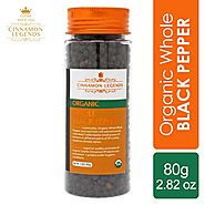 Organic Whole Black Pepper 80 gram | Whole Black Pepper | Organic Whole Black Pepper Seeds | Organic Pepper