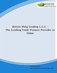 Bronze Wing Trading L.L.C. – Get LC, SBLC, & BG within 48 Banking hrs