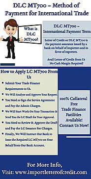 Infographics: DLC MT700 – LC Payment – LC Providers