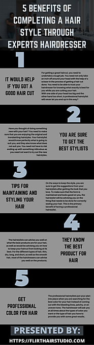 5 Benefits of Completing a Hair style Through Experts Hairdresser | Visual.ly