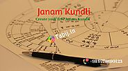 What is kundli? Get your free janam kundli chart from tabij astrologer