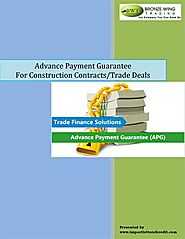 Advance Payment Guarantee for Construction Contracts