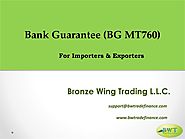 International Bank Guarantee Providers – BG MT760