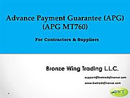 Advance Payment Guarantee – Advance Payment Bond