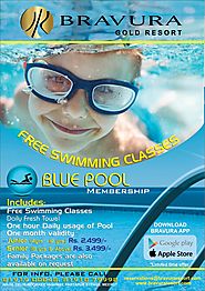 Blue Pool Membership: Learn Swimming or Rejuvenate at one of the Finest Swimming Pool of the City