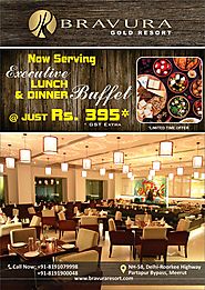 EXECUTIVE LUNCH / DINNER BUFFET @ Just Rs. 395 (GST Extra)