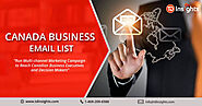 Canada Business Email List