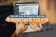 WordPress Break-Fix Services | Aleph IT Maintenance and Support - Blog