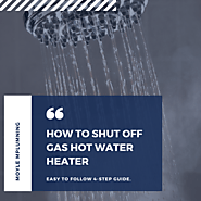 How To Shut off Gas Hot Water Heater | 4-Step Guide