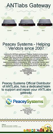 More device connected to your network should not be a concern anymore, move to ANTlabs! | Peacey Systems LLC