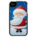 Christmas Santa Claus Holiday IPhone 4 Speck Case from Zazzle.com