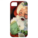 Santa Claus Case-Mate Barely There iPhone 5 Case from Zazzle.com