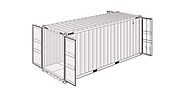 20ft High Cube Double Door Containers | High Cube Double Door Containers for sale
