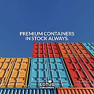 Shipping Containers In USA