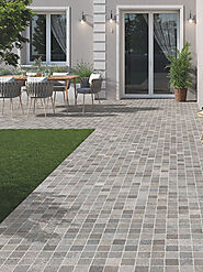 Outdoor Porcelain Paving Installation - Royale Stones