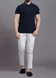 Cotton T Shirts Online - Qarot Men