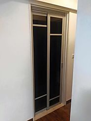 Slide and Swing door