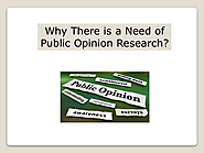 Why There is a Need of Public Opinion Research | edocr