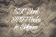 KBC Bank SWIFT Codes in Belgium • BanksBelgium.com