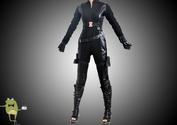 Captain America Black Widow Costume Cosplay for Sale