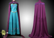 Princess Elsa Coronation Cosplay Costume for Sale