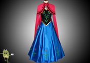 Frozen Anna Costume Cosplay Winter Outfit
