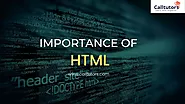 What is the importance of HTML for Web Development?