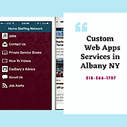 Custom Web Apps Services in Albany NY