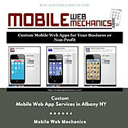 Custom Mobile Web App Services in Albany NY