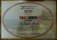 Dr. Sagar Jawale was felicitated and awarded for his 75 inventions in GIFTCON 2019