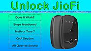 Unlock JioFi ? (Can't Be Happen Here's Why)