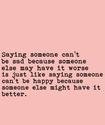 To advocate for another person when the "community" doesn't seem to care or want to understand.