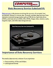 Professional Data Recovery Service Lakeland FL - ComputerXpress by ComputerXpress - Issuu