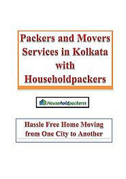 Packers And Movers Services in Kolkata