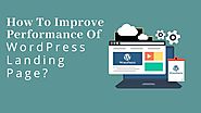 Improve Performance Of WordPress Landing Page?