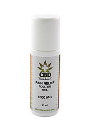 Pain Relief Roll-On Gel - 1500mg - CBD 100% Relief