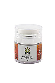 Anti-Aging Eye Relief Cream Infused With CBD
