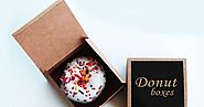 Customized Product Packaging : Benefits you get by using customized donut boxes