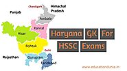 Haryana GK PDF Important Haryana GK For HSSC Exams Download PDF