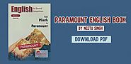 Paramount English Book By Neetu Singh Download PDF